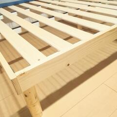 コアラマットレス/ダブルサイズ/フレーム付きの画像