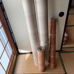 *お値下げ*●『木目調フロアラグ』ナチュラル(2サイズ)＋『木目...