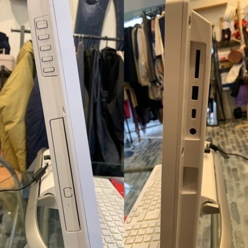 富士通 パソコン モニター一体型 デスクトップ Windows10