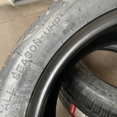 新品タイヤ　2本　19インチの画像
