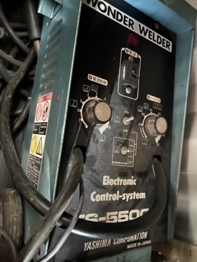 YASHIMA スタッド溶接機 TS-5500 ワンダーウェルダー 200V WONDER WELDER 八洲電装