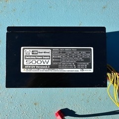 SCYTHE SCY-500CA-TG12 500W 電源ユニット　電源BOXの画像