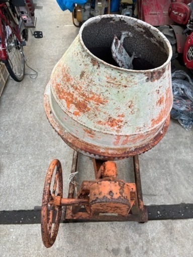 コンクリートミキサー　竹村鐵工所