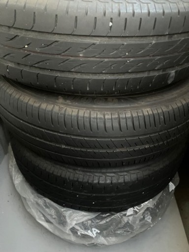 スズキ 純正アルミホイールタイヤ付き 155/70R13