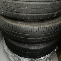 スズキ 純正アルミホイールタイヤ付き 155/70R13の画像