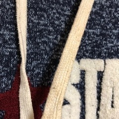 [取引決定]CONVERSEパーカー(ニット) Lサイズ 内側ボアで暖かい の画像