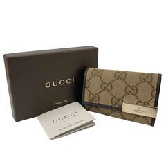 【高価買取！】【GUCCI】 グッチ GGキャンバス キーケース...