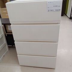 ★ジモティ割あり★ 天馬 4段チェスト ホワイト W64×D45...