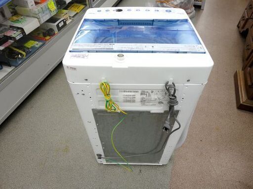 西岡店 洗濯機 5.5㎏ 2018年製 ハイアール JW-C55CK Haier ホワイト 単身・1人暮らし  西岡店