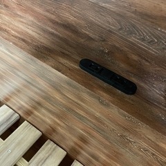 木目調ベッドフレーム(シングル)の画像