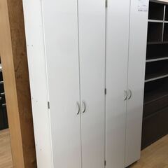 ★ジモティ割あり★  本棚 ホワイト H180×W109×D34...
