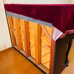 【茨城県稲敷市】GRATIAE アップライトピアノ GPU-120 - 美品・3ペダル・茶色の画像