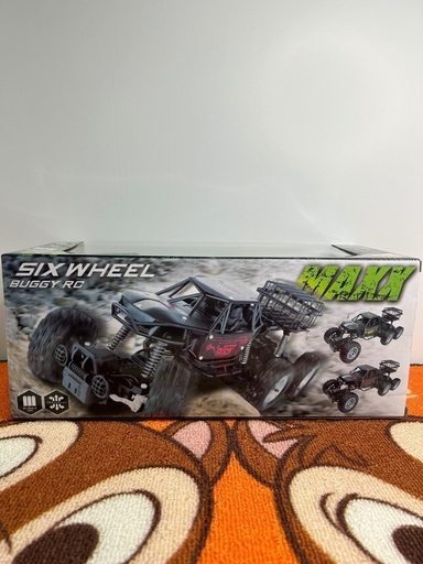 新品未開封６輪バギーRC モンスターバギーMAXX ALLOY 「レッド」