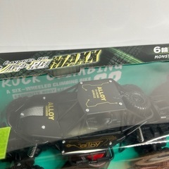 🍦新品未開封🍦６輪バギーRC モンスターバギーMAXX ALLOY 「イエロー」の画像