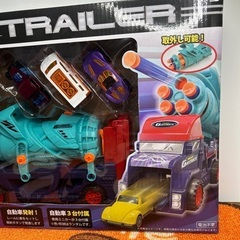 🍦新品未開封🍦ROCKET TRAILER ロケットトレーラー　ミニカー３台付属の画像