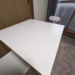 2/10まで 机1つ 椅子2つ ＊即処分希望＊の画像