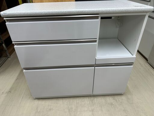 ジモティ来店特価!!　キッチンカウンター　ニトリ　アルミナ2　　　J-0207