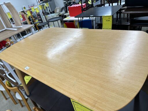 ジモティ来店特価!!　4人ダイニングセット　ナチュラル　　J-0208