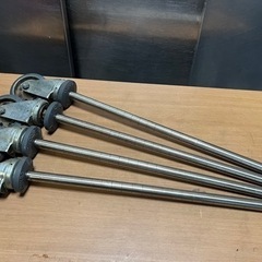 Tanico タニコー ステンレスワゴン エレファント移動台 直径13cmキャスター付 W1200 D610 業務用 サービスワゴン 3段 中古品 ③の画像