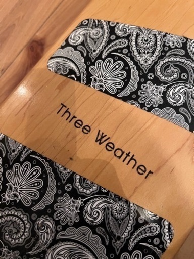 Three Weather スリーウェザー スケボー コンプリート