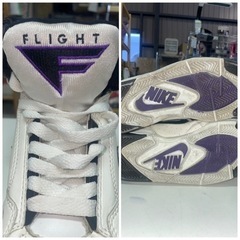 NIKE  ナイキ　1993  AIR ULTRA FLIGHT HIGH  23.5cm  中古　①の画像
