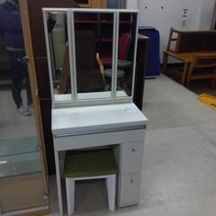鏡台セット　ホワイト