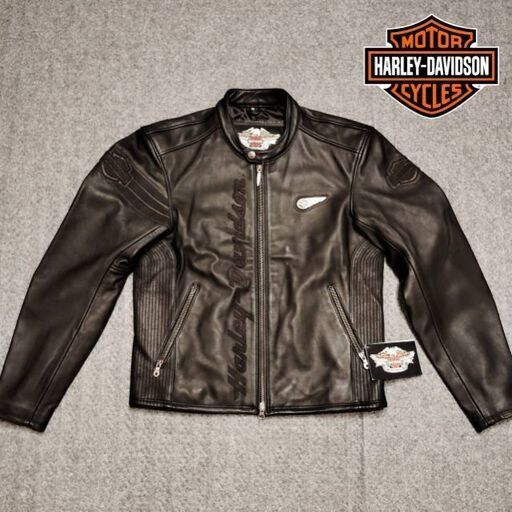 最終値下！新品！ハーレーダビッドソン　ライダースジャケット　革ジャン