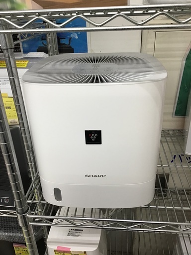 SHARP 除湿乾燥機 2023年製 CV-R60-W