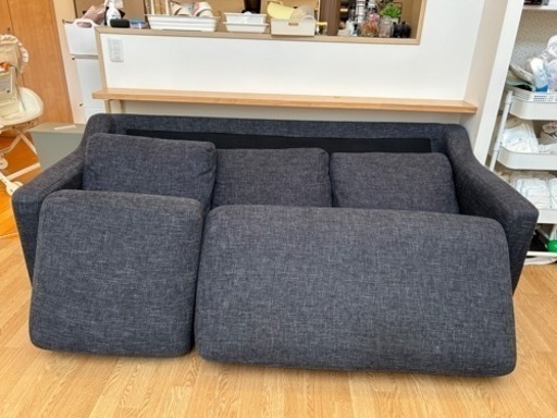 【3人掛けソファ】 カウチソファ
