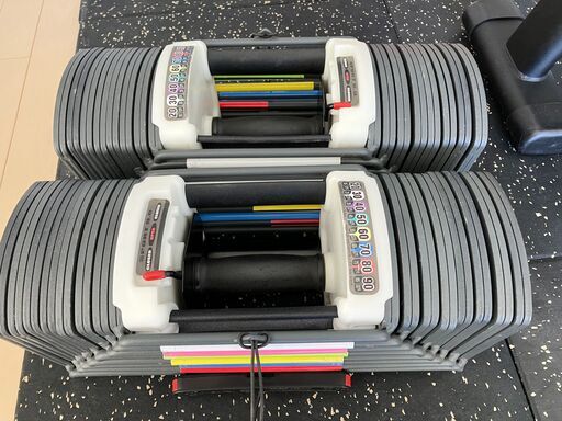 可変式ダンベル41キロ×2 9,620円