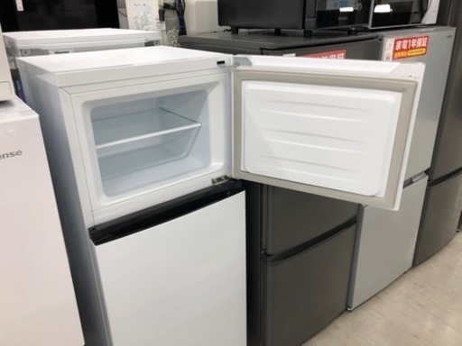 Hisense 2021年製 2ドア冷蔵庫 120L【トレファク堺福田店】