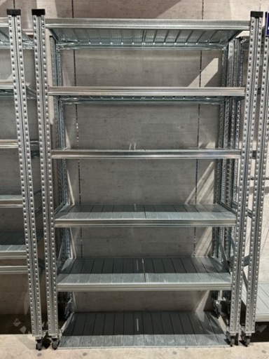 格安！メタルシステムキャスター付 (LSISTEM)5段W1200 H1970（イタリア製）