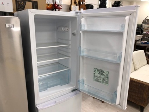 IRIS OHYAMA 2021年製 2ドア冷蔵庫 162L【トレファク堺福田店】