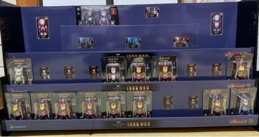 一番くじ ベアブリック MARVEL アイアンマン　台座付き