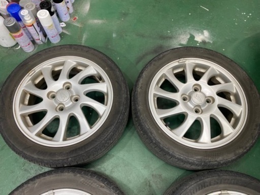 決定。375タントカスタム純正　165/55R15 ブリヂストン　レグノ