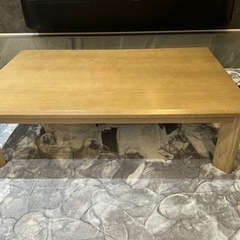 こたつテーブルの画像