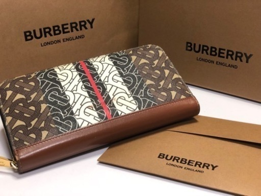 【BURBERRY】バーバリー  モノグラム  長財布