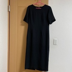 ロングワンピース　ジャケットの画像