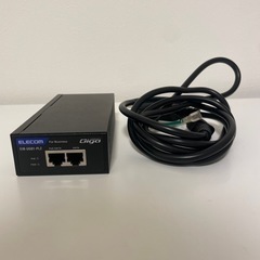 エレコム IEEE802.3af/at対応 インジェクター EI...