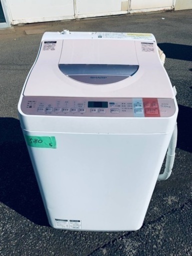 ER580番　シャープ　電気洗濯乾燥機　ES-TX750-P