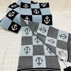 【未使用・タグ付き・2枚セット】a.v.v /visaruno マフラー2セットの画像