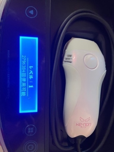 ケノン　脱毛器　別売りカートリッジ付き