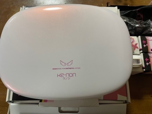 ケノン　脱毛器　別売りカートリッジ付き