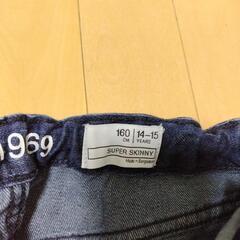 GAP 8分丈パンツ 160の画像
