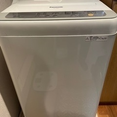[Panasonic] 洗濯機　2017年製の画像