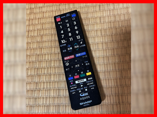 【美品/値下げ】【40型TV SHARP製】【BDプレーヤー付き】
