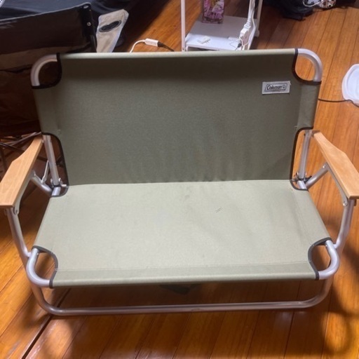 Coleman 折りたたみ椅子２人用　中古