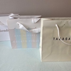 紙袋 ショップ袋 ジェラートピケ リエンダ タバサ まとめ売り