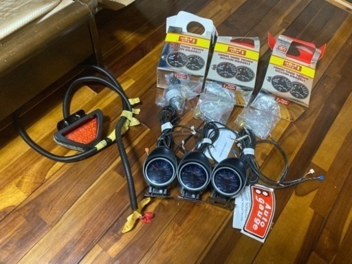 オートゲージ　水温計　油温計　油圧計3点セット