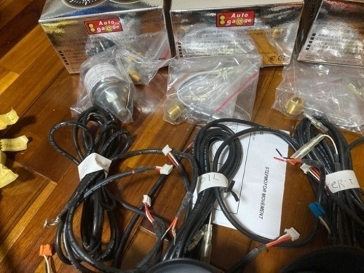 オートゲージ　水温計　油温計　油圧計3点セット